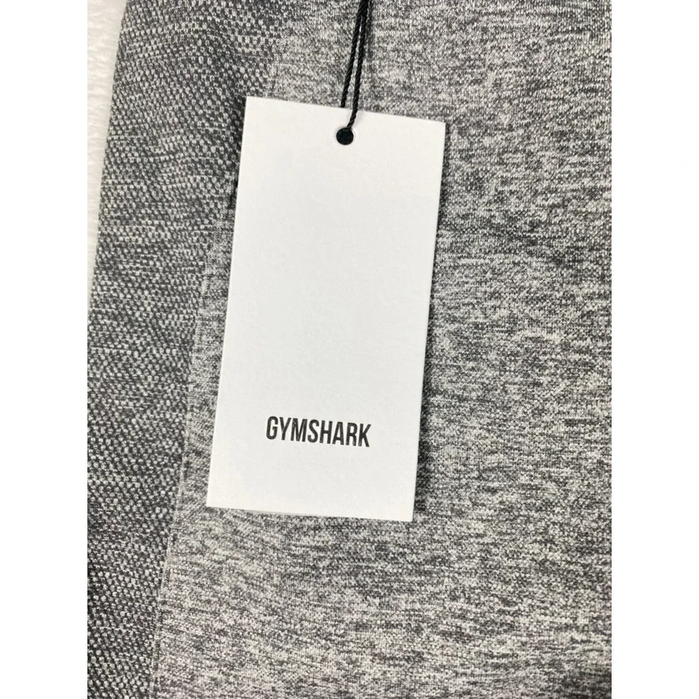 NWT Gymshark Flex Legging Women Sz M Charcoal Gray Sculpting Workout Yoga Run